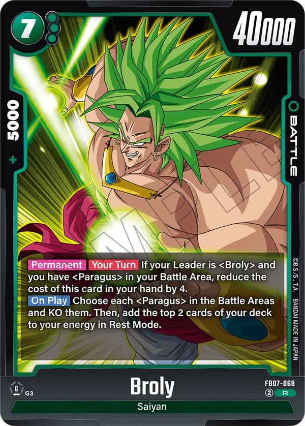 Broly (Battle) (FB07-068) (R)