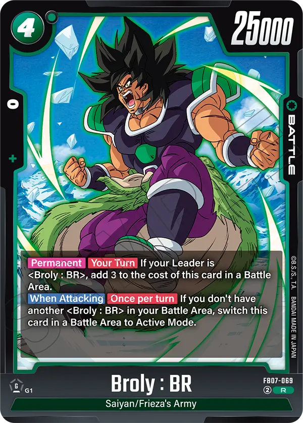 Broly : BR (Battle) (FB07-069) (R)