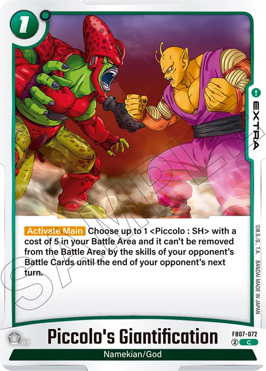 Piccolo’s Giantification (Extra) (FB07-072) (C)