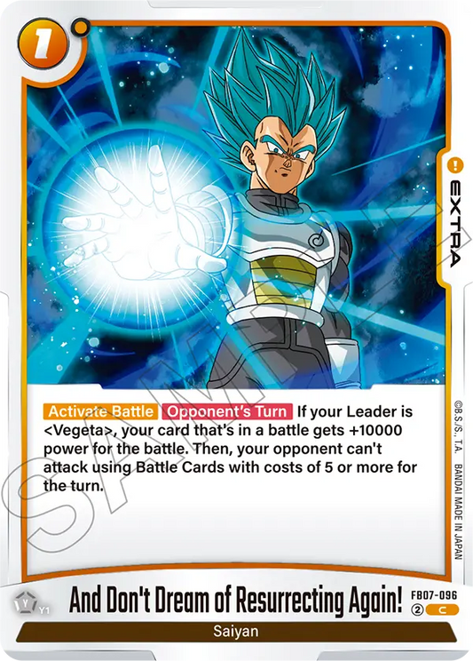 And Don’t Dream of Resurrecting Again ! (Extra) (FB07-096) (C)