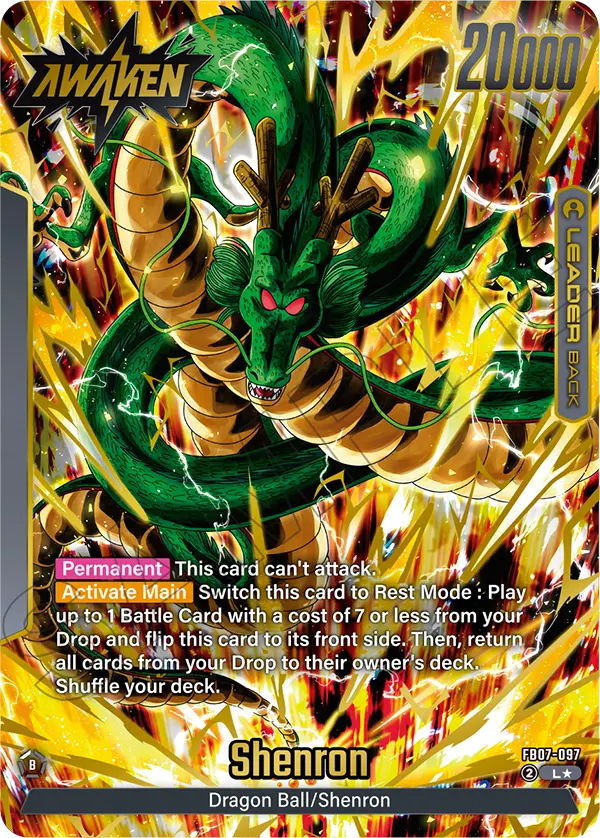 Dragon Ball / Shenron (Leader) (FB07-097) (L) (Alternate Art)
