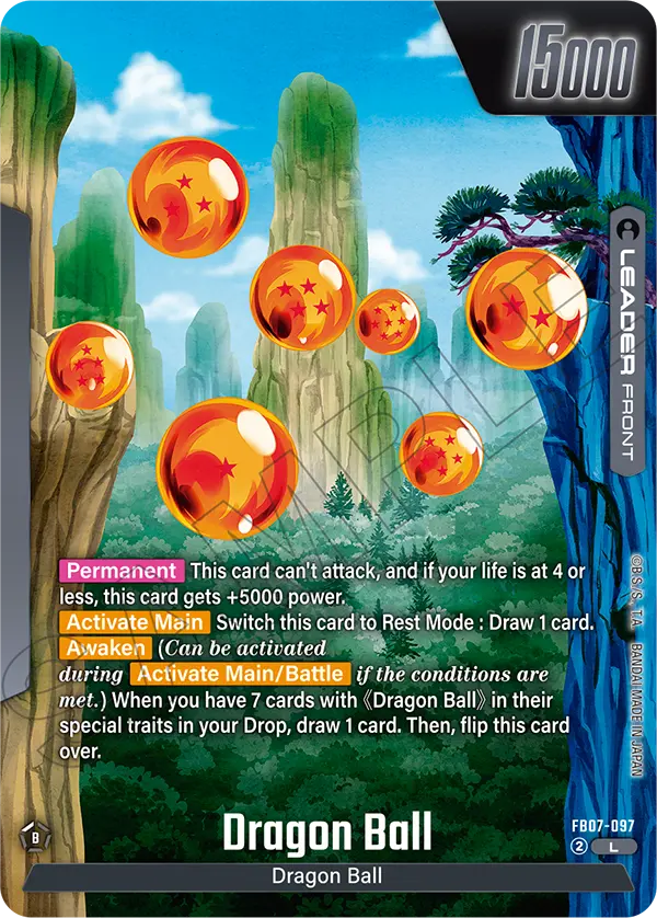 Dragon Ball (Leader) (FB07-097) (L)