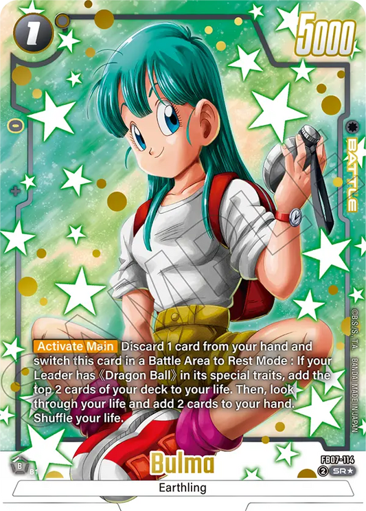 Bulma (FB07-114) (SR) (Alternate Art)