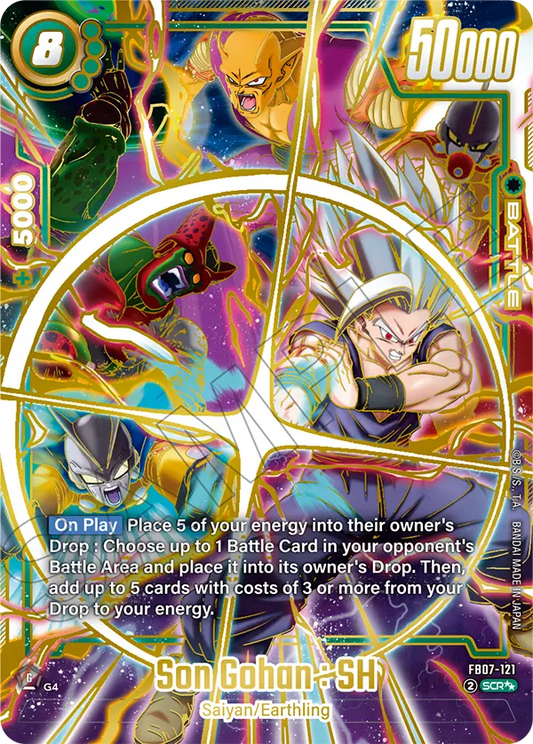 Son Gohan : SH (FB07-121) (SCR) (Alternate Art) (2 Star Parallel)