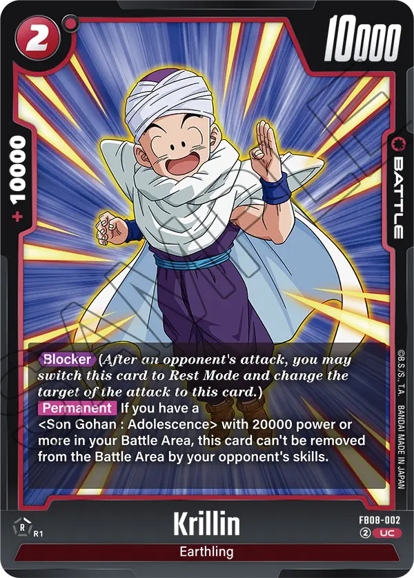 Krillin (Battle) (FB08-002) (UC)