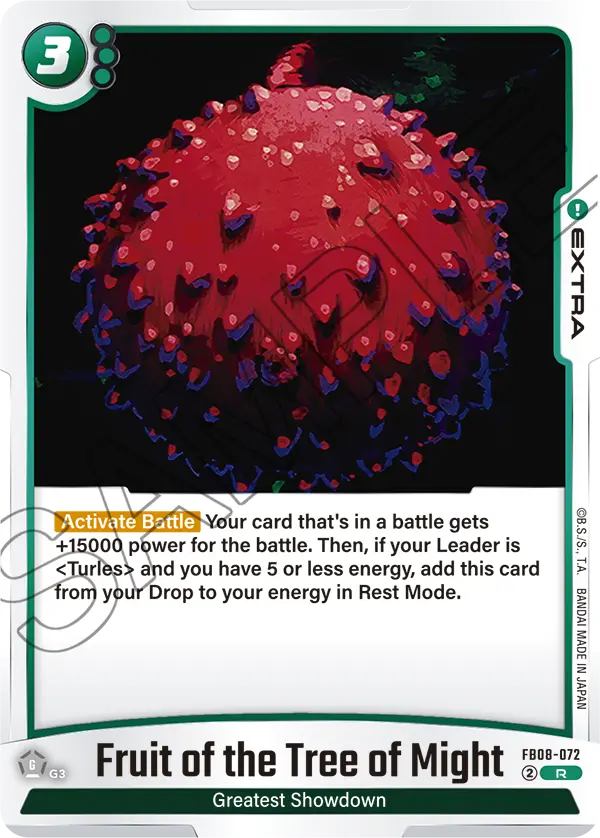 Fruit of the Tree of Might (Extra) (FB08-072) (R)