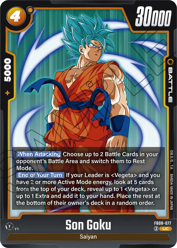 Son Goku (Battle) (FB08-077) (UC)