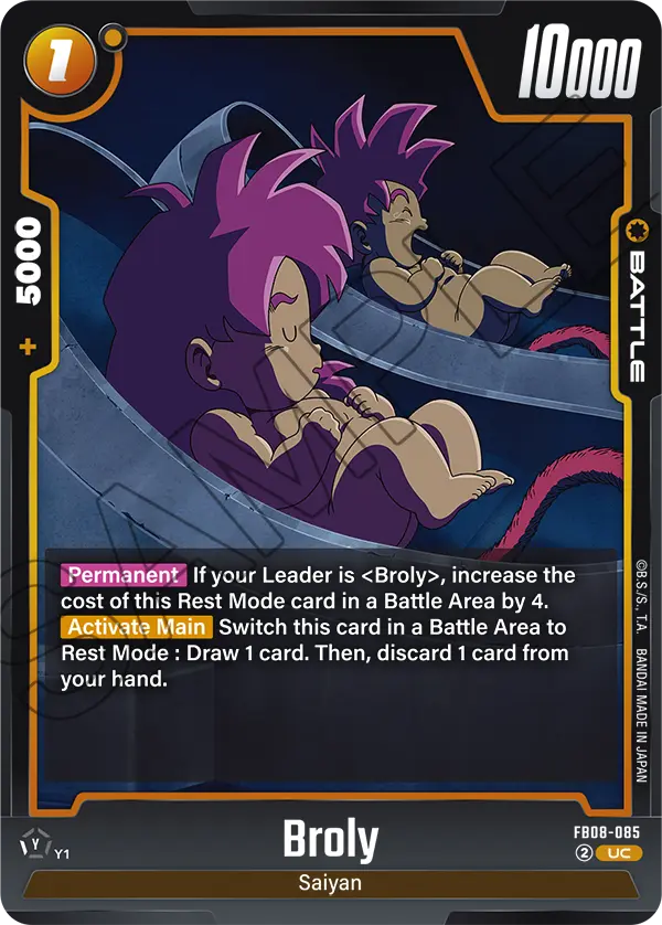 Broly (Battle) (FB08-085) (UC)