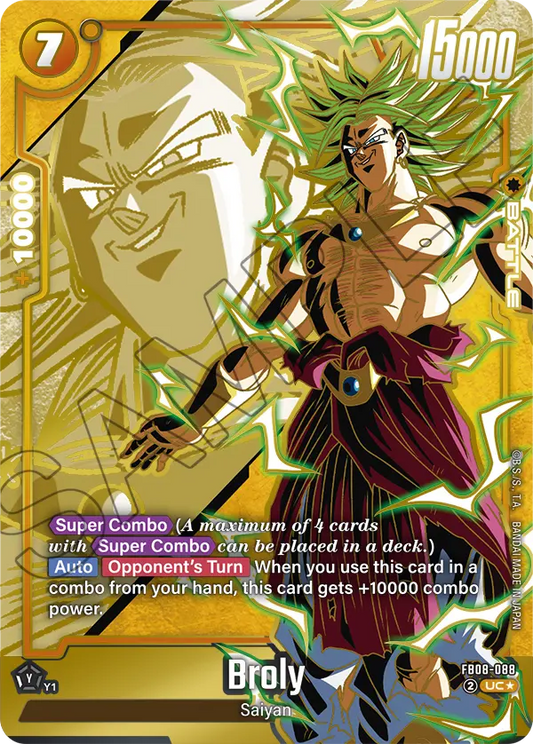 Broly (Battle) (FB08-088) (UC*) (Alternate Art)