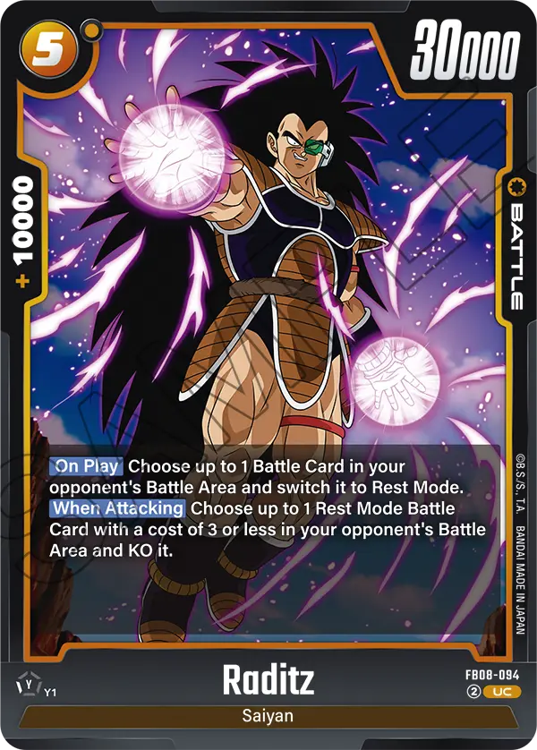 Raditz (Battle) (FB08-094) (UC)