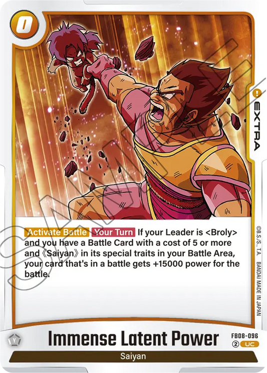 Immense Latent Power (Extra) (FB08-096) (UC)