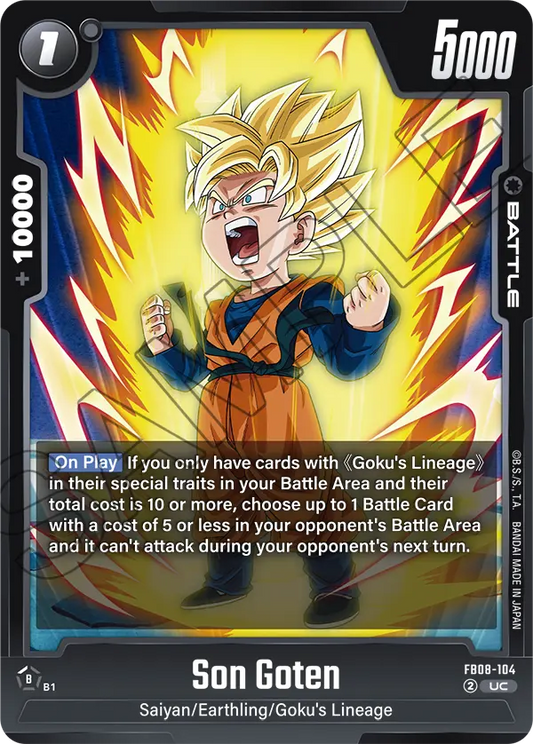 Son Goten (Battle) (FB08-104) (UC)