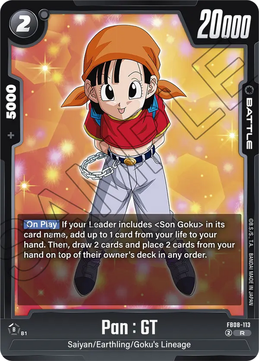 Pan : GT (Battle) (FB08-113) (R)