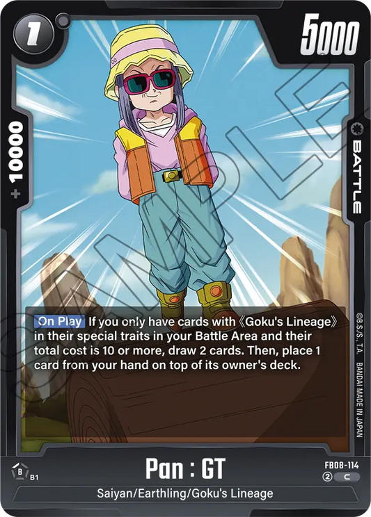 Pan : GT (Battle) (FB08-114) (C)