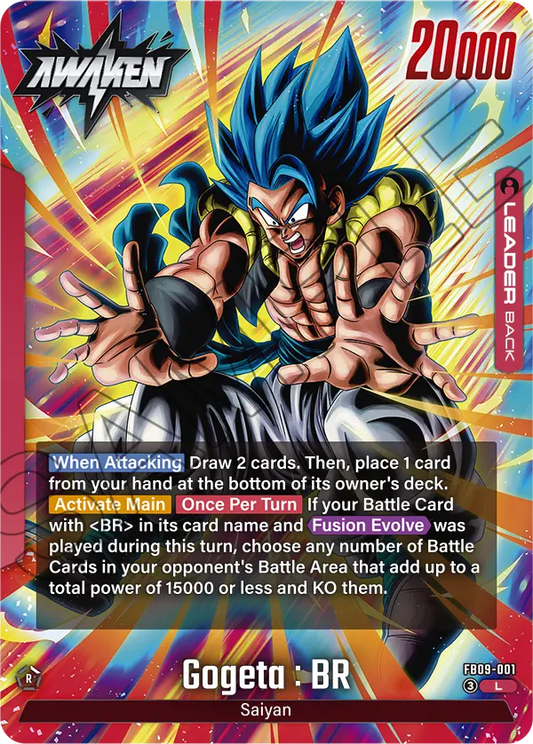 Gogeta : BR (Leader) (FB09-001) (L)