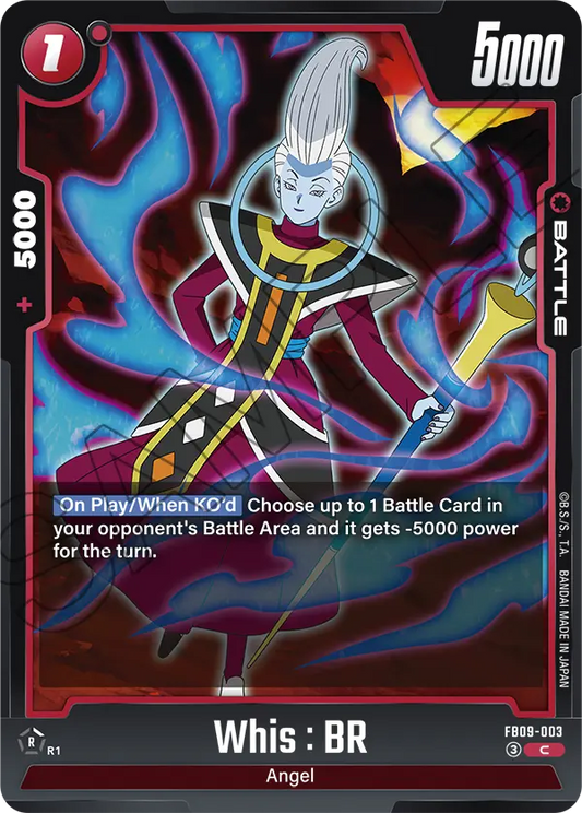 Whis : BR (Battle) (FB09-003) (C)