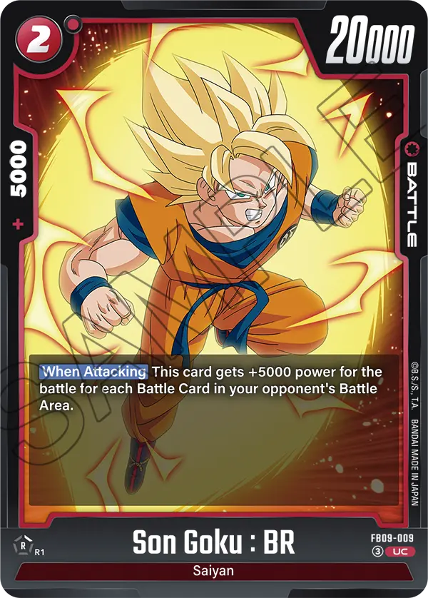 Son Goku : BR (Battle) (FB09-009) (UC)