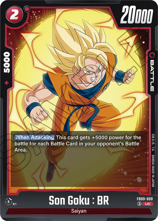 Son Goku : BR (Battle) (FB09-009) (UC)
