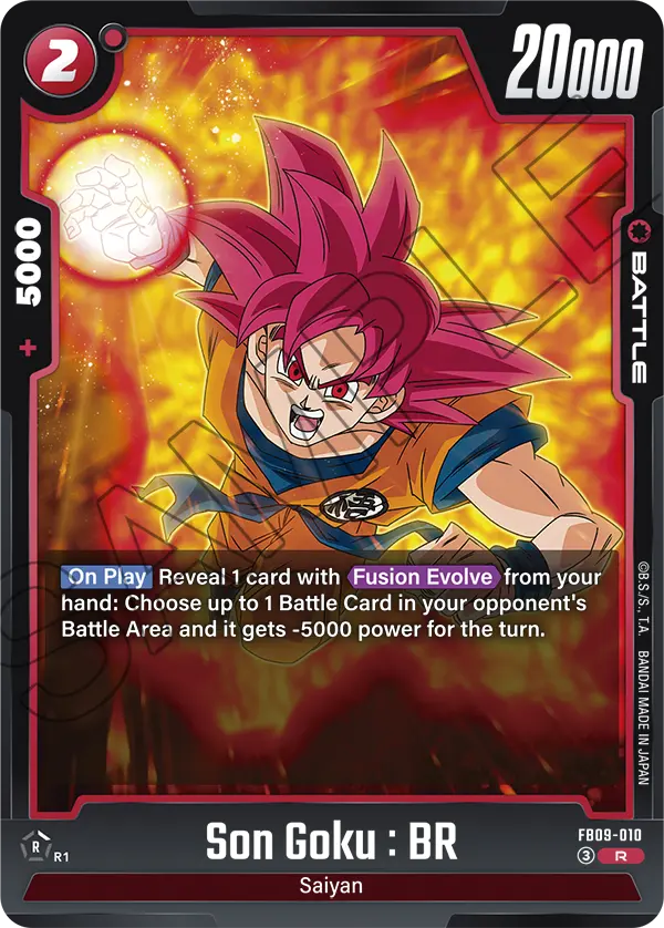 Son Goku : BR (Battle) (FB09-010) (R)