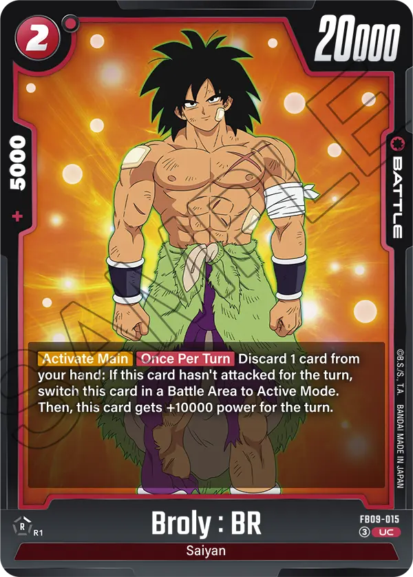 Broly : BR (Battle) (FB09-015) (UC)