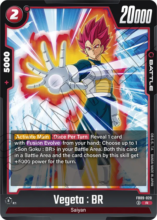 Vegeta : BR (Battle) (FB09-020) (R)
