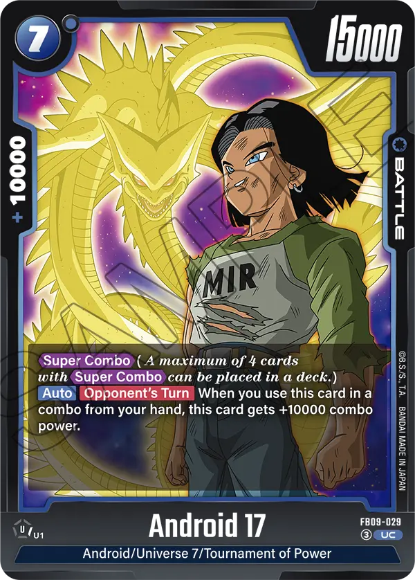 Android 17 (Battle) (FB09-029) (UC)