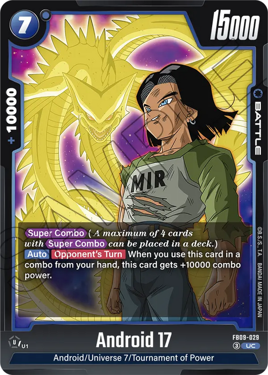 Android 17 (Battle) (FB09-029) (UC)
