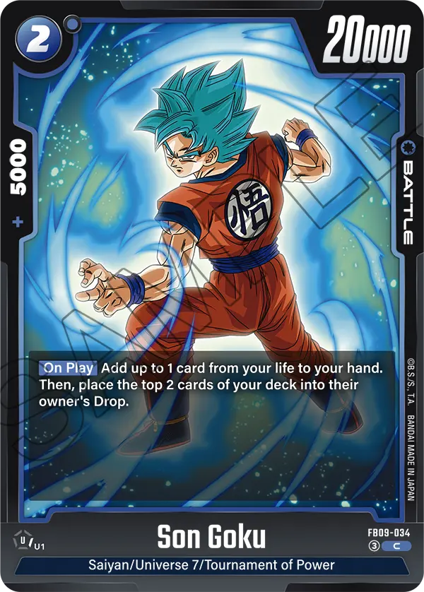 Son Goku (Battle) (FB09-034) (C)
