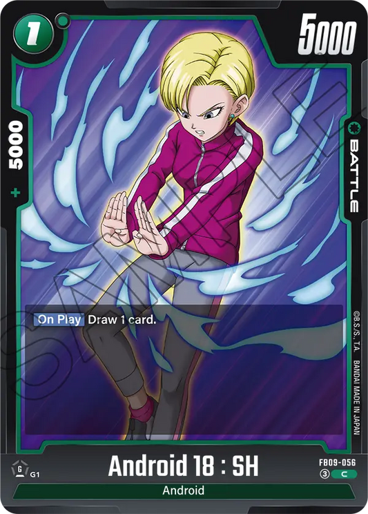 Android 18 : SH (Battle) (FB09-056) (C)