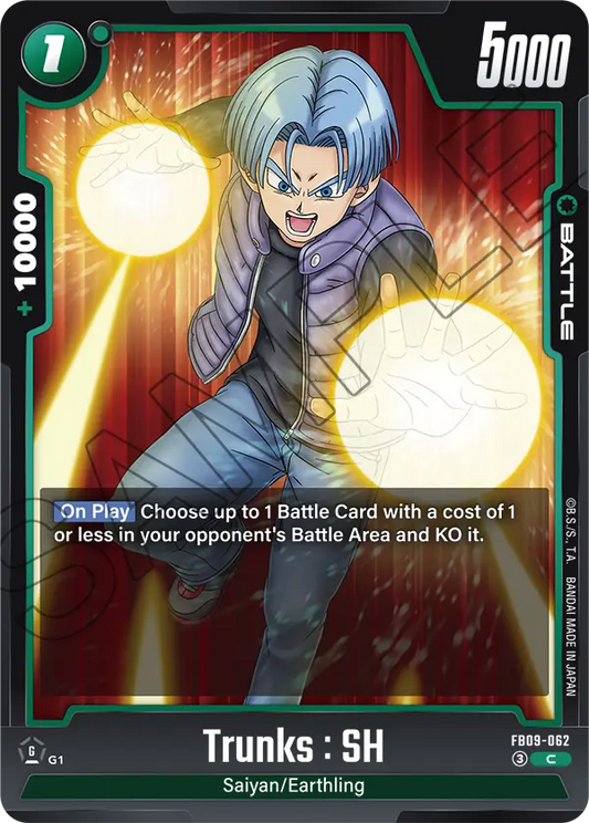 Trunks : SH (Battle) (FB09-062) (C)