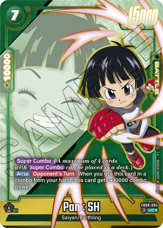 Pan : SH (Battle) (FB09-064) (UC) (Alternate Art)