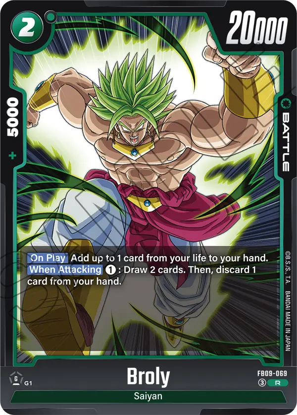 Broly (Battle) (FB09-069) (R)