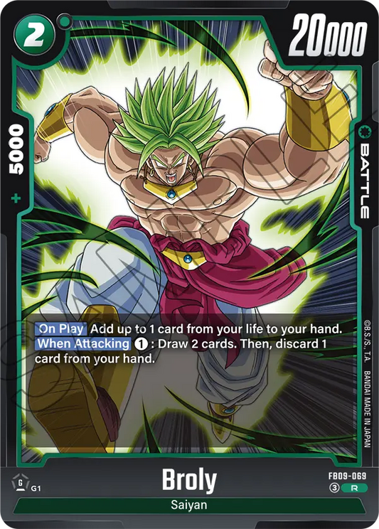 Broly (Battle) (FB09-069) (R)