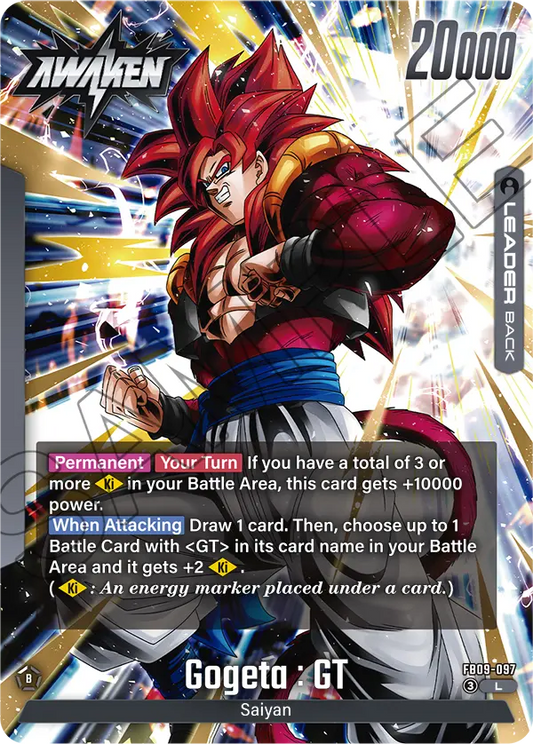 Gogeta : GT (Leader) (FB09-097) (L)