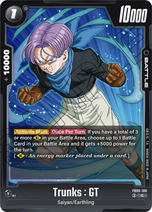 Trunks : GT (Battle) (FB09-108) (C)