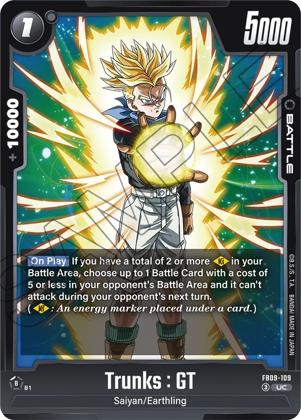 Trunks : GT (Battle) (FB09-109) (UC)