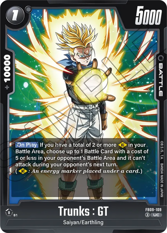 Trunks : GT (Battle) (FB09-109) (UC)