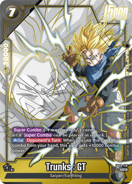 Trunks : GT (Battle) (FB09-110) (UC) (Alternate Art)