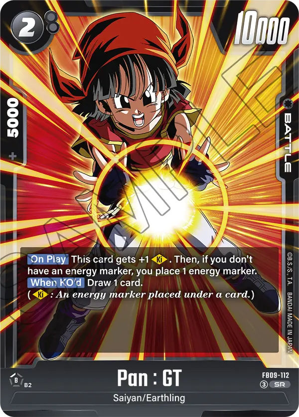 Pan : GT (Battle) (FB09-112) (SR)