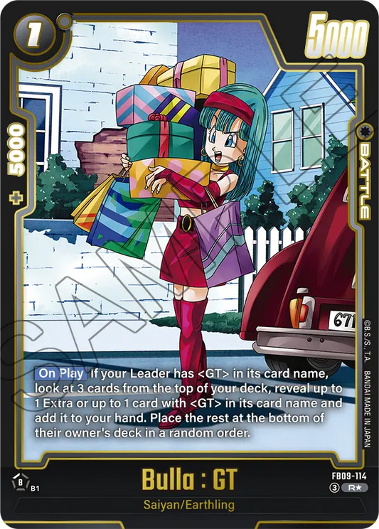 Bulla : GT (Battle) (FB09-114) (UC) (Alternate Art)