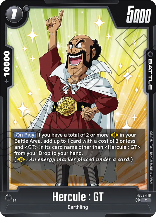 Hercule : GT (Battle) (FB09-118) (C)
