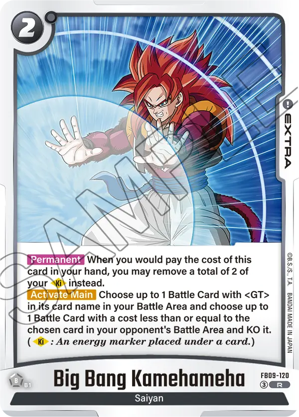 Big Bang Kamehameha (Extra) (FB09-120) (R)