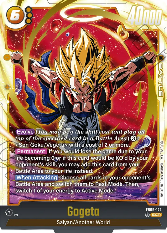 Gogeta (Battle) (FB09-122) (SCR)