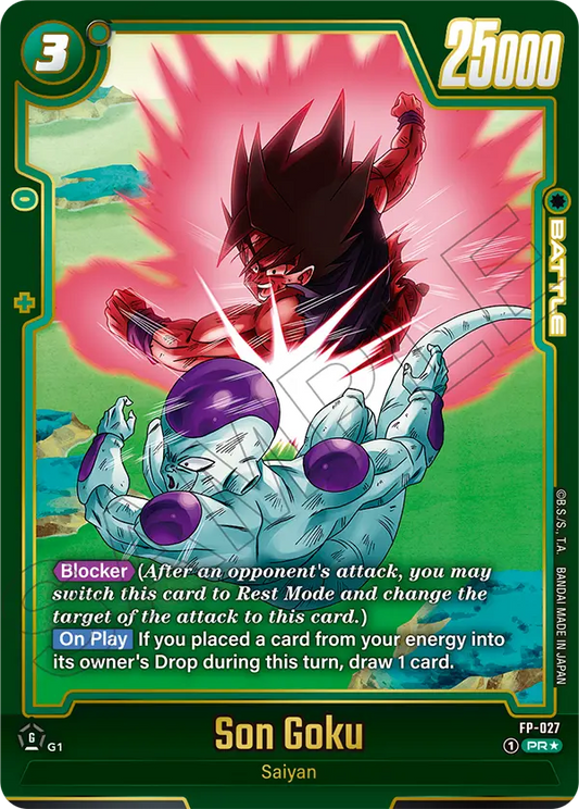 Son Goku (FB-027) (PR) (Alternate Art) (SP)