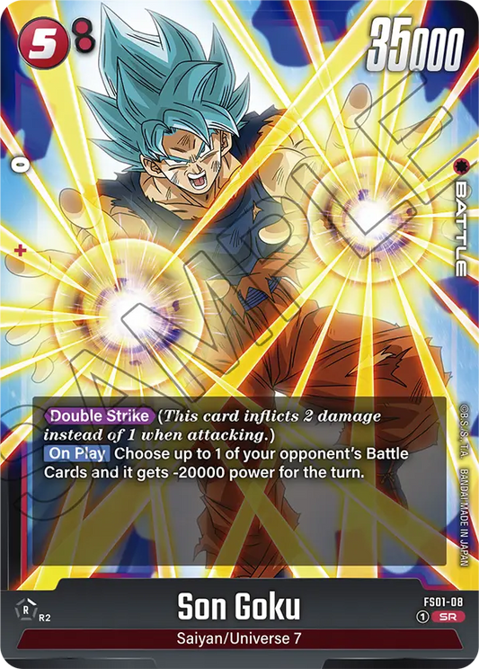 Son Goku (Battle) (FS01-08) (SR)