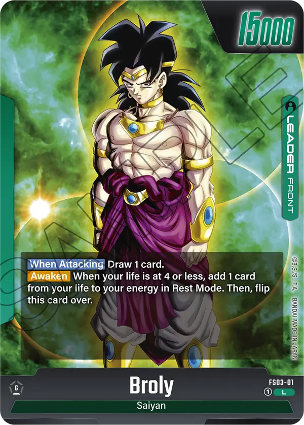 Broly (Leader) (FS03-001) (L)