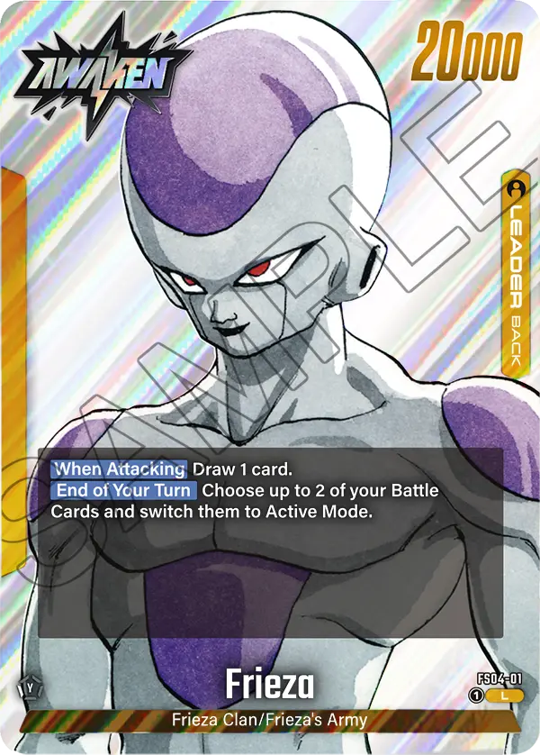 Frieza (Leader) (SB02 Reprint) (FS04-01) (L)