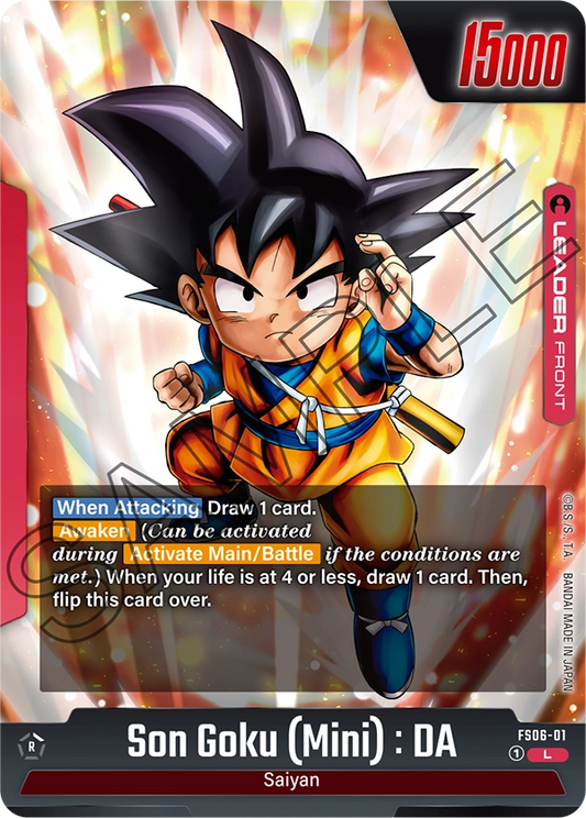 Son Goku (Mini) : DA (Leader) (FS06-001) (L)