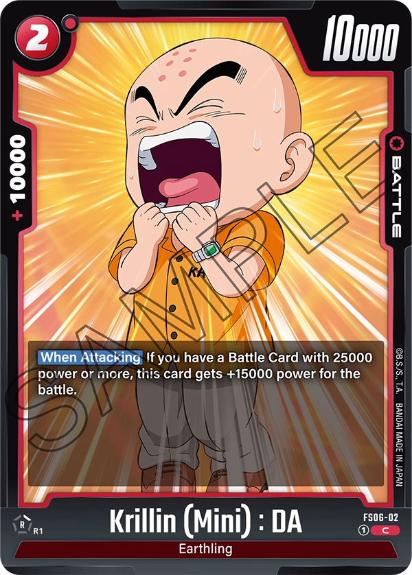 Krillin (Mini) : DA (Battle) (FS06-002) (C)