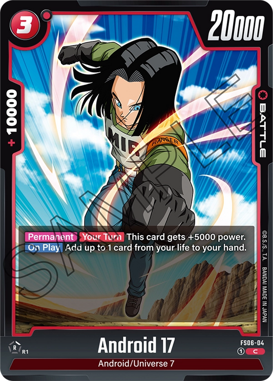 Android 17 (Battle) (FS06-004) (C)